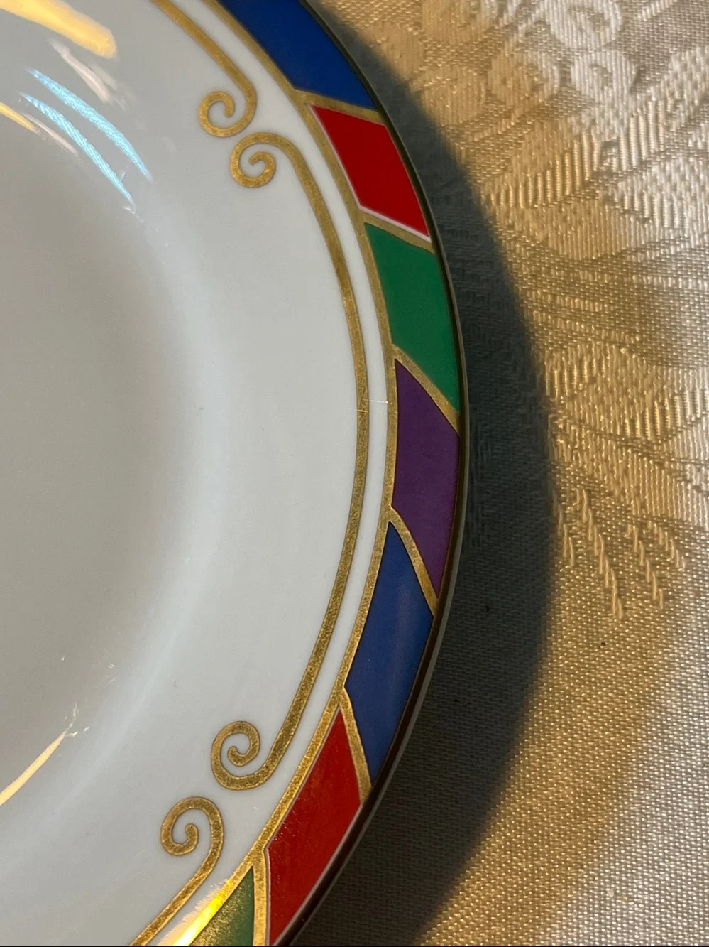 Pier 1 Celebration Dessert/Salad Plates Set of 4